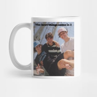 The best things come in 3 Mug